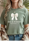 She is Worthy T-Shirt