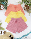 French Terry Stevie Shorts - Dusty Pink