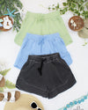 French Terry Stevie Shorts - Spring Leaf