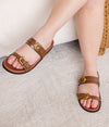 Tess Sandal in Tan