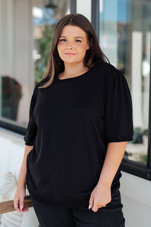  Evidently Different Puff Sleeve Top