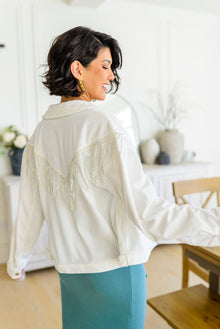  Loretta Rhinestone Fringe Jacket